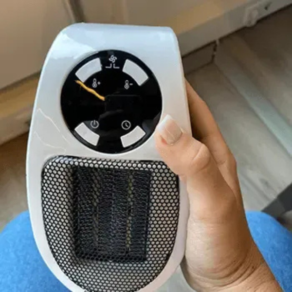 QuikHeat Pro showcasing its compact design and heating efficiency