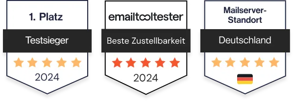 KlickTipp Auszeichnungen und Zertifikate