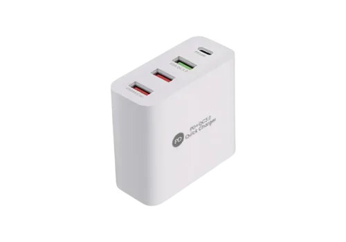 USB charging cable plugged into Swift Power Hub
